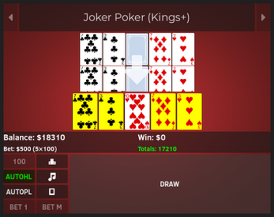 Elite Video Poker Image