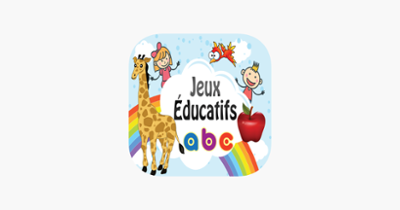 Enfants jeu d'apprentissage (français) Image