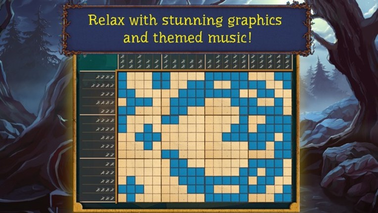 Fill and Cross. Trick or Treat 3! Free HD screenshot