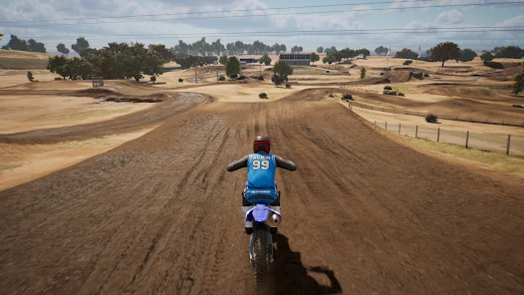 Desert Motocross Bike Stunts Image