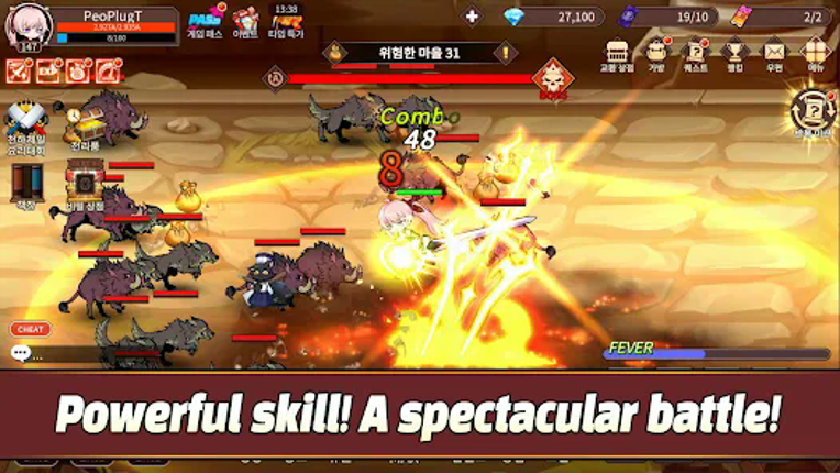 Hero&FryingPan screenshot