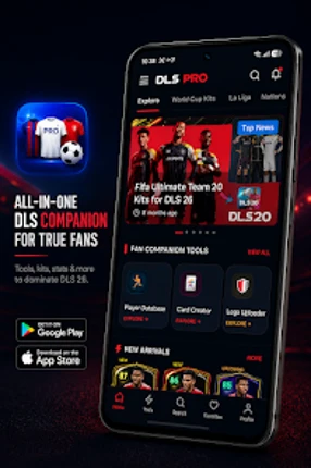 DLS Pro: Kits & Player Stats Image