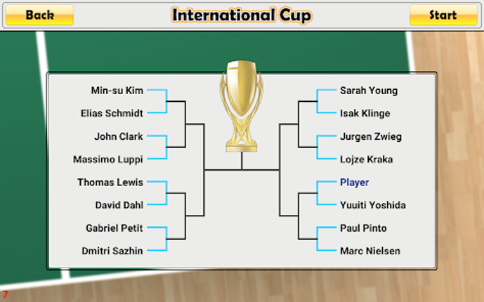 Virtual Table Tennis screenshot