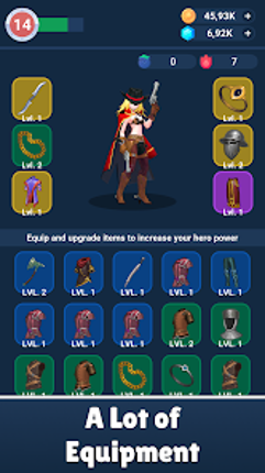 Idle Hero: Clicker Idle RPG screenshot