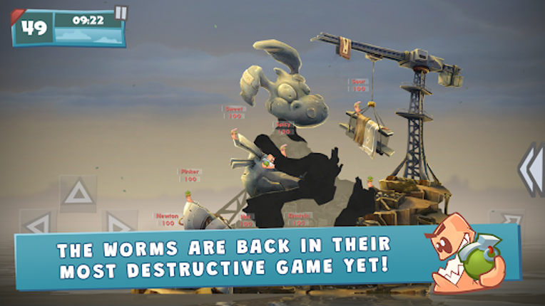 Worms W.M.D: Mobilize screenshot