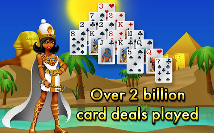 Pyramid Solitaire - Egypt screenshot