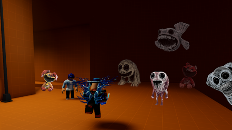 Nextbots in backrooms Obunga Image