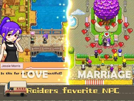 Harvest Town - Pixel Sim RPG Image