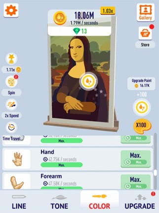 Idle Art Gallery: Paint Tycoon screenshot