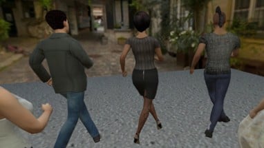 Line Dance Virtual Image