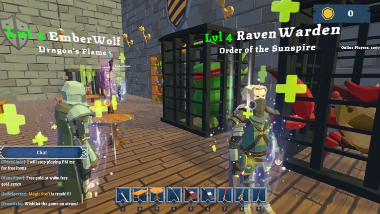 MMORPG NPC Simulator screenshot