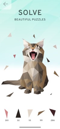 Poly Island: Coloring Art Book screenshot