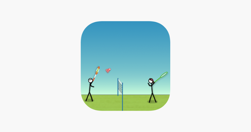 Stickman Badminton Game Cover