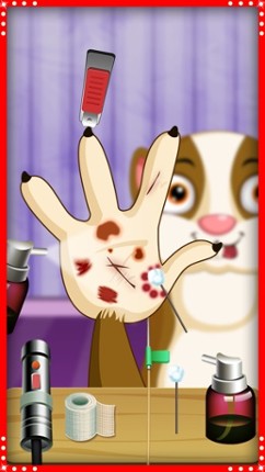 Xmas Little Pet Hand Doctor - Holiday Kids Game Image