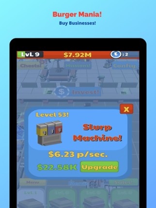 Burger Mania! - Idle Tycoon Image