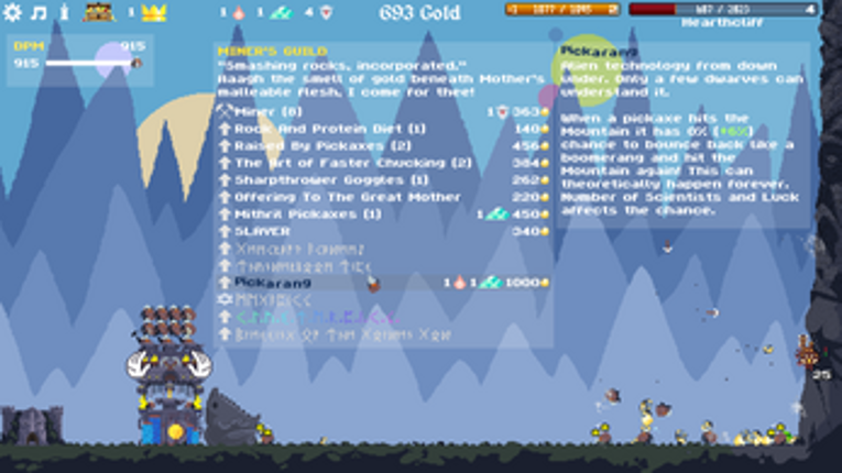 Dwarf Eats Mountain screenshot