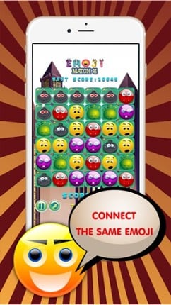 Emoji Blitz Connect Match 3 : Emoticon Line Puzzle screenshot