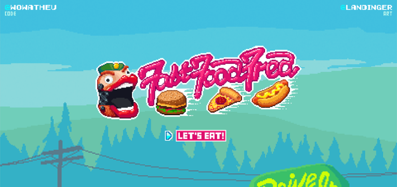 Fast Food Fred (The Bad Box Art Challenge 2017 JAM) screenshot