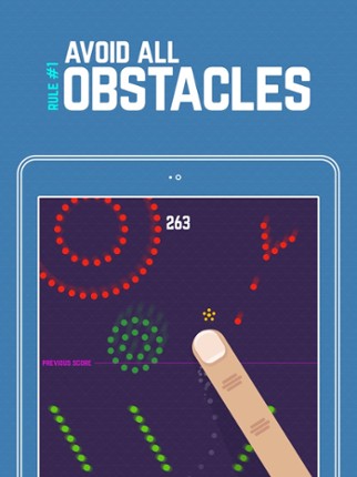 Finger Hero: Avoid Obstacles screenshot