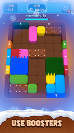 Wood Escape: Color Block screenshot