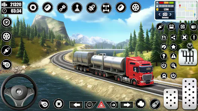 Cargo Truck Driver Truck Games screenshot