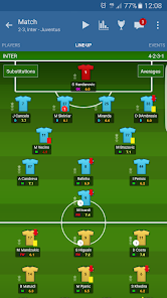 PRO Live Scores S-Center screenshot