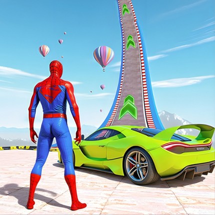 Superhero Car Stunt Mega Ramps Image