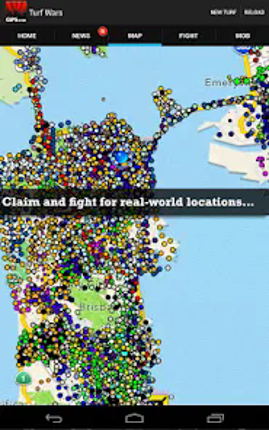 Turf Wars – GPS-Based Mafia! screenshot