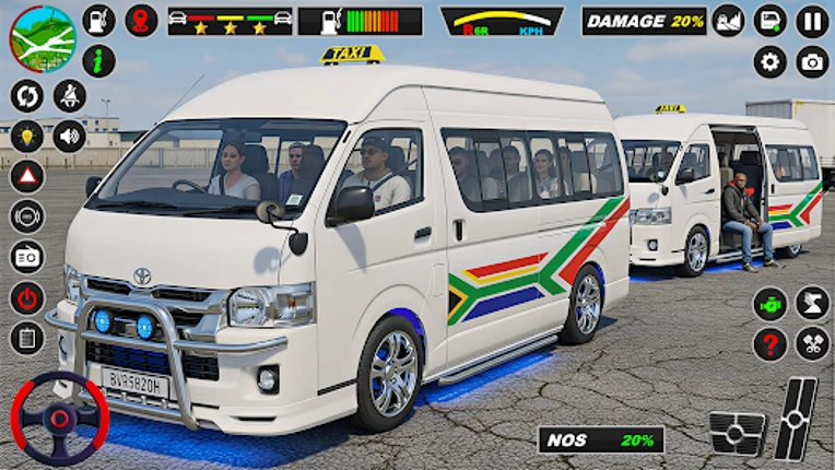 Mini Coach Bus Game Van Game Image