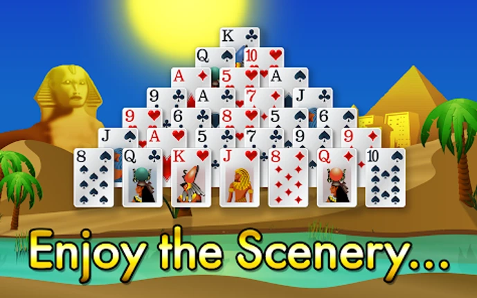 Pyramid Solitaire - Egypt screenshot