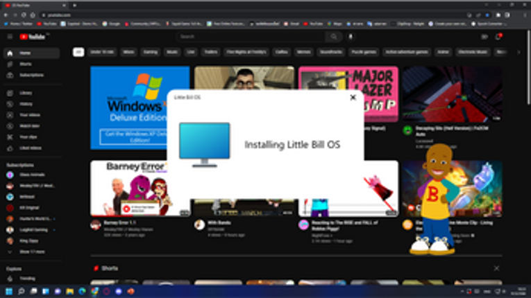 Little Bill OS - 2023 Edition (The Official Games) Image