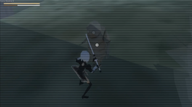 Nier Automata Demake Image