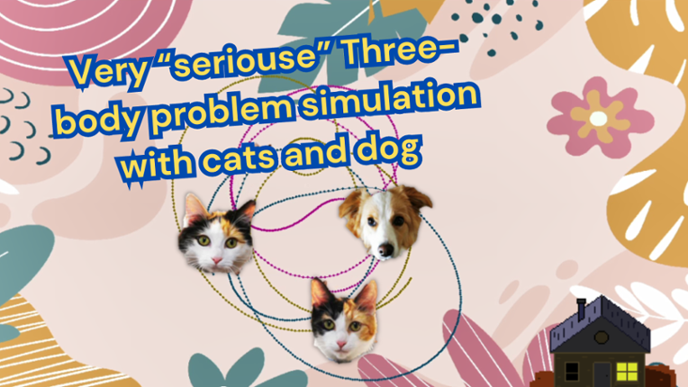 Two Cats and A Dog Image