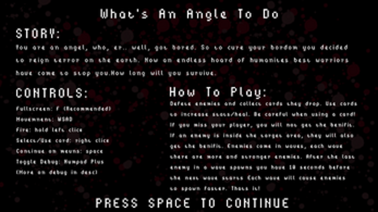 What's an Angel to Do? Image