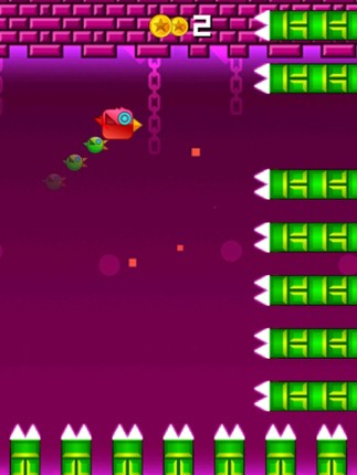 Geometry Pocket Mouse - Electric Pet Go Avoid Color Stack screenshot