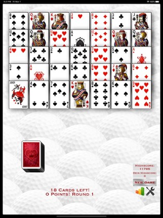 Golf Royal Solitaire screenshot