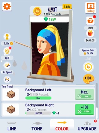 Idle Art Gallery: Paint Tycoon screenshot