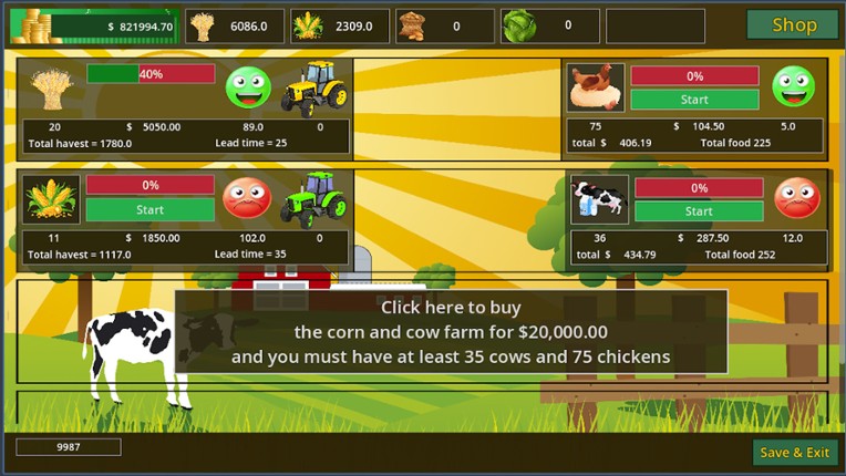 Idle Farm tycoon screenshot