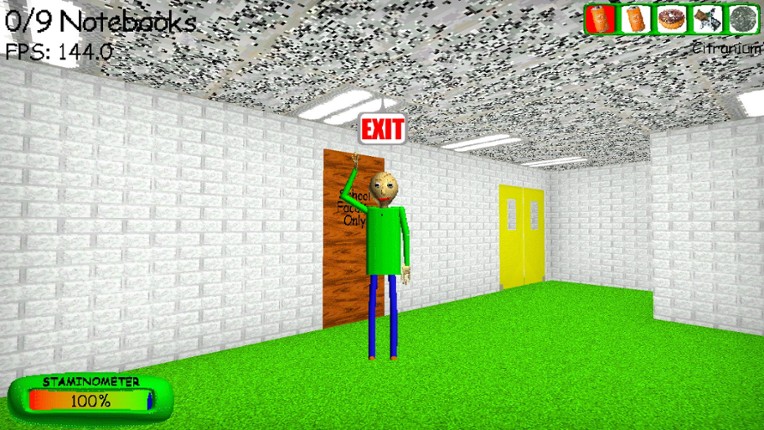 New Baldi's Basics Plus Remastered screenshot