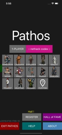 Pathos: Nethack Codex Image