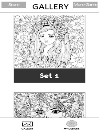 Princess Colorful - Coloring Book for Adults screenshot