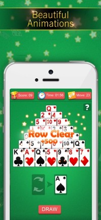 Pyramid Solitaire - card game screenshot