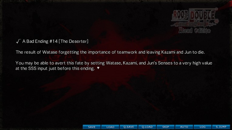 Root Double -Before Crime * After Days- Xtend Edition screenshot