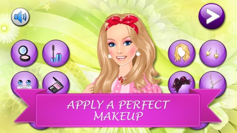 Spring Look - Make Up for Girl in Beauty Salon screenshot