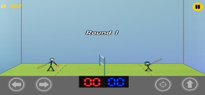 Stickman Badminton Image