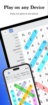 Word Search Colorful screenshot