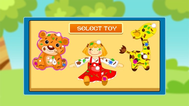 Belle's plush dolls repair toys hospital -(Happy Box) kid games for girls screenshot