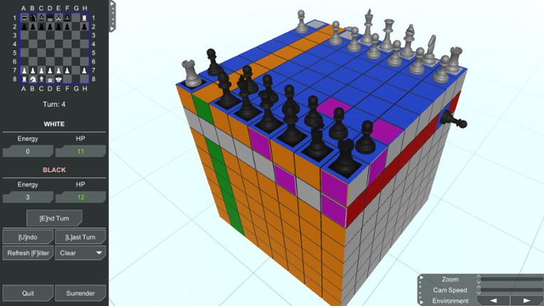 Chess Cubed screenshot