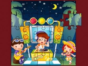 Cute Little Kids Jigsaw Image