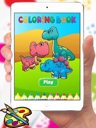 Dinosaur Dragon Coloring Book - Dino Drawing for Kids Free Image